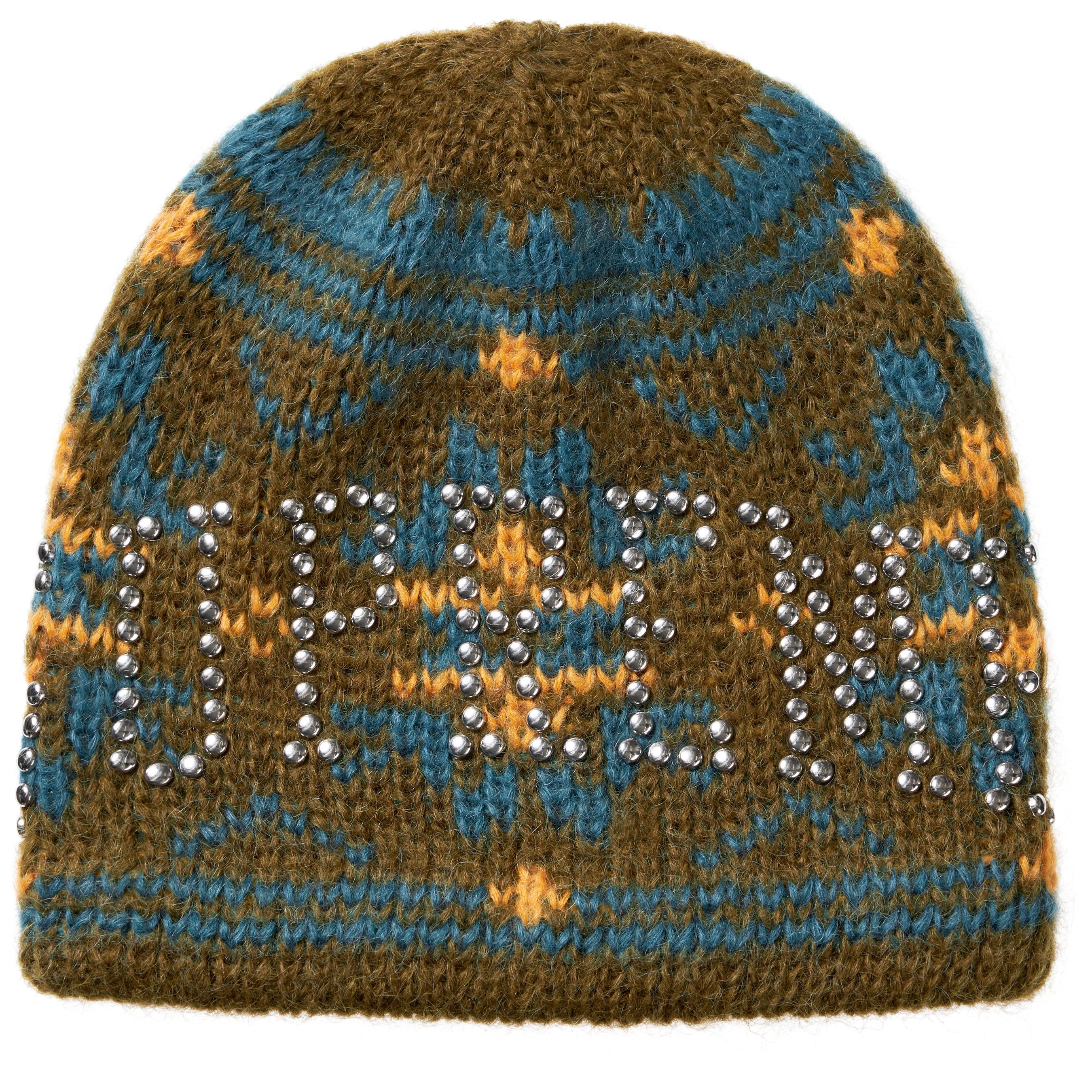 Studded Fair Isle Beanie view 4